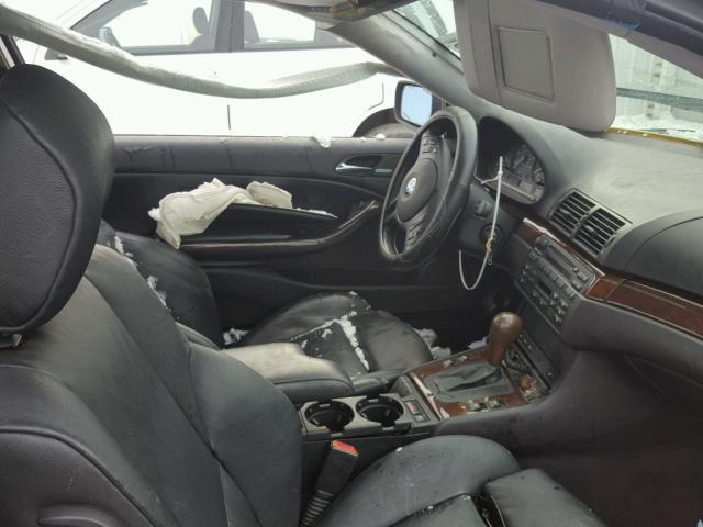 WBABD33494PL05732 - 2004 BMW 325 CI GRAY photo 5