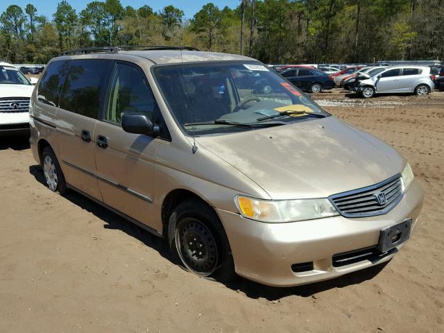 2HKRL18561H585241 - 2001 HONDA ODYSSEY LX GOLD photo 1