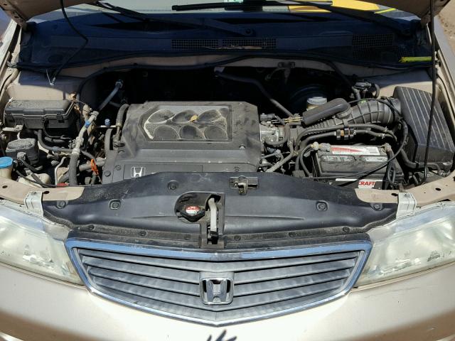 2HKRL18561H585241 - 2001 HONDA ODYSSEY LX GOLD photo 7