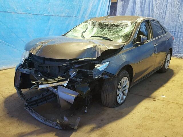 4T4BF1FK7GR549978 - 2016 TOYOTA CAMRY LE BROWN photo 2