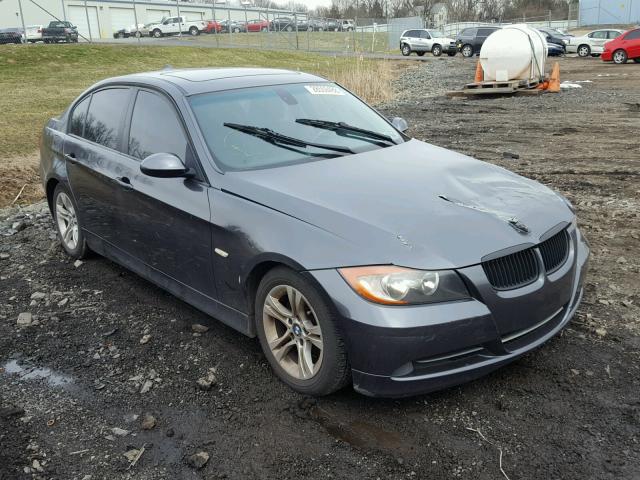 WBAVA37588NL51594 - 2008 BMW 328 I GRAY photo 1