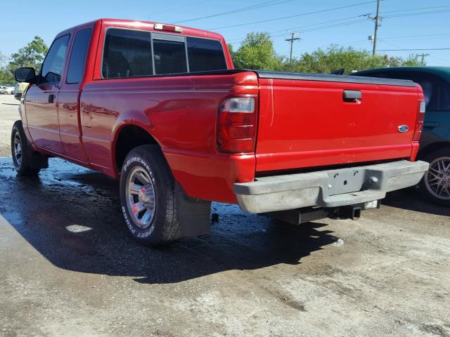 1FTYR14V31PB21148 - 2001 FORD RANGER SUP RED photo 3