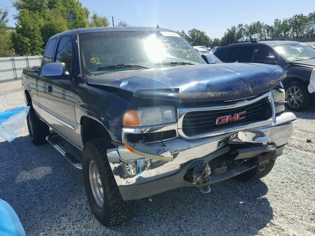 1GTEK19T51E190272 - 2001 GMC NEW SIERRA BLUE photo 1