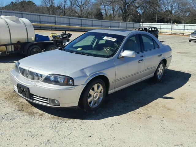 1LNHM86S54Y653280 - 2004 LINCOLN LS Gümüş foto 2