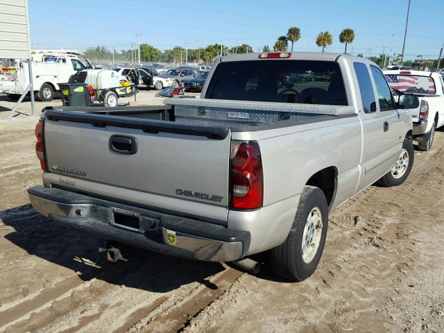 1GCEC19T95Z258939 - 2005 CHEVROLET SILVERADO GOLD photo 4