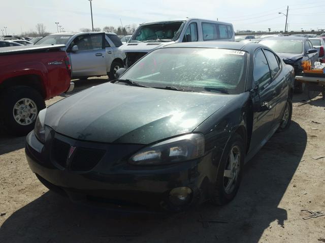 2G2WS522541373999 - 2004 PONTIAC GRAND PRIX GREEN photo 2