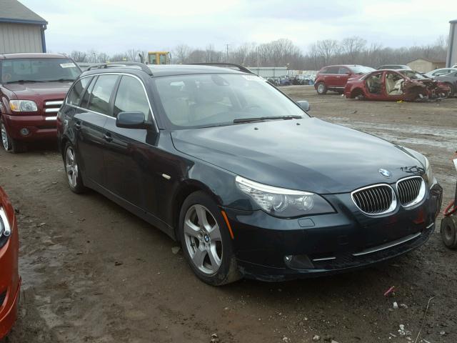 WBAPT735X8CX01934 - 2008 BMW 535 XI GREEN photo 1