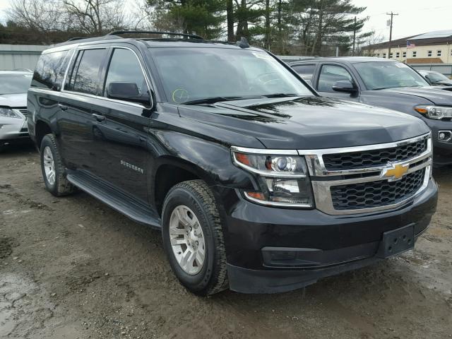 1GNSCHKC5GR295079 - 2016 CHEVROLET SUBURBAN C BLACK photo 1