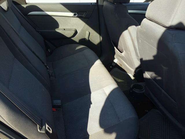 KL1TD5DE7BB175414 - 2011 CHEVROLET AVEO LS 黑色 照片 6