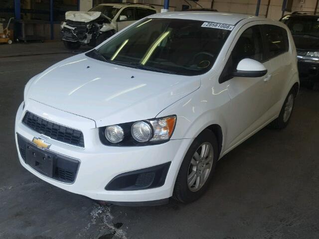 1G1JC6SH4C4109018 - 2012 CHEVROLET SONIC LT WHITE photo 2