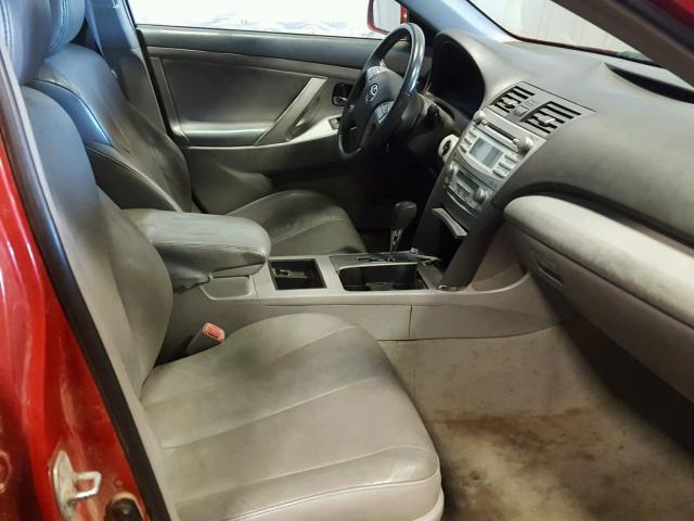 4T1BB46K99U089071 - 2009 TOYOTA CAMRY HYBR RED photo 5