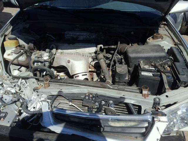 4T1BG22K11U793247 - 2001 TOYOTA CAMRY CE GRAY photo 7