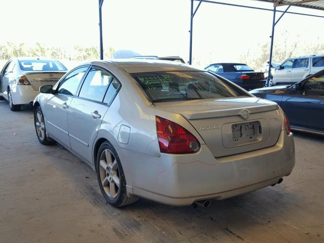 1N4BA41E64C847624 - 2004 NISSAN MAXIMA SE GRAY photo 3