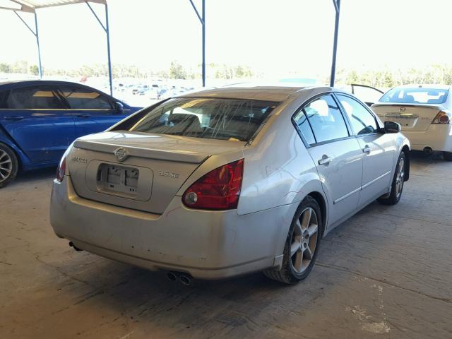 1N4BA41E64C847624 - 2004 NISSAN MAXIMA SE GRAY photo 4