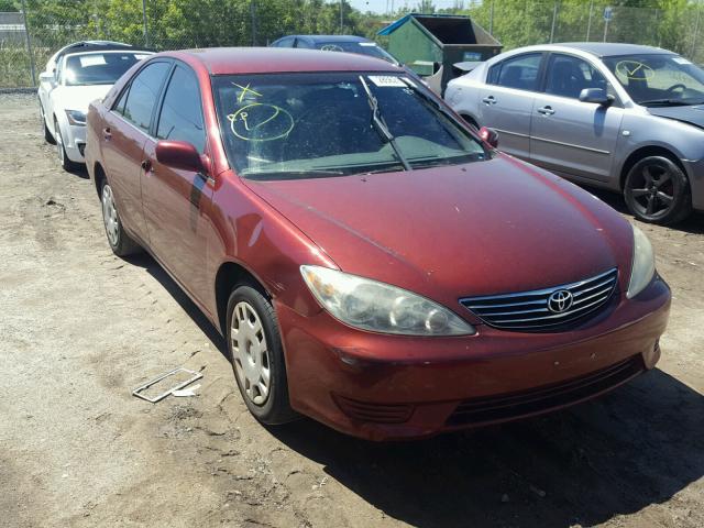 4T1BE30K45U077690 - 2005 TOYOTA CAMRY LE BURGUNDY photo 1