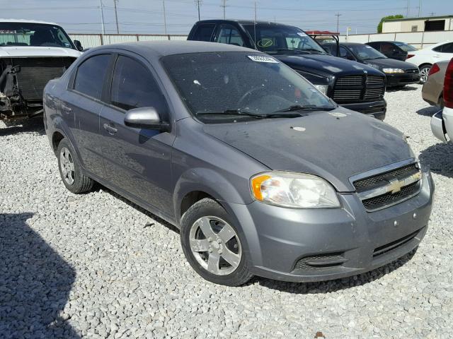 KL1TD5DE6AB090899 - 2010 CHEVROLET AVEO LS BLACK photo 1