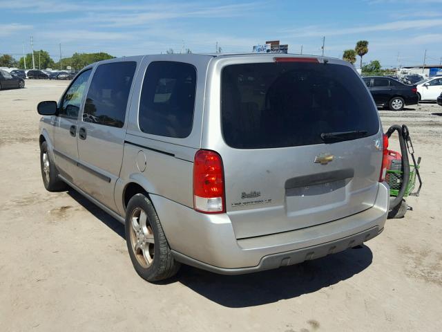 1GNDV231X8D200172 - 2008 CHEVROLET UPLANDER L SILVER photo 3