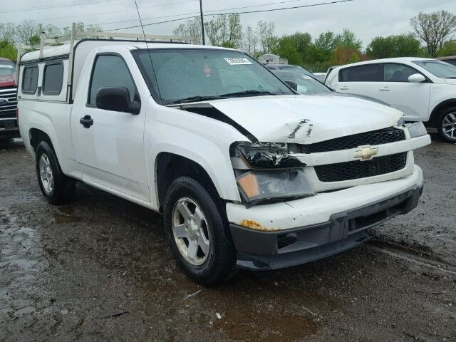 1GCCSCDE6A8125604 - 2010 CHEVROLET COLORADO L WHITE photo 1