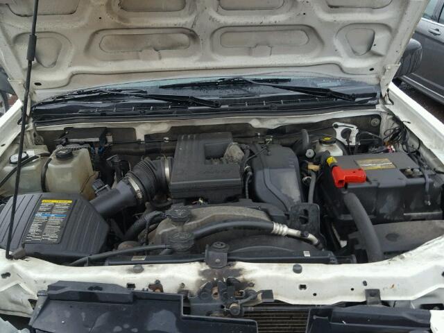 1GCCSCDE6A8125604 - 2010 CHEVROLET COLORADO L WHITE photo 7