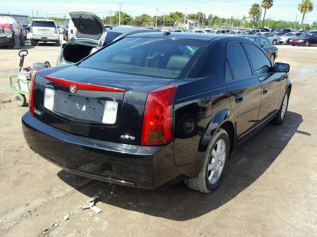 1G6DM57T970105636 - 2007 CADILLAC CTS BLACK photo 4