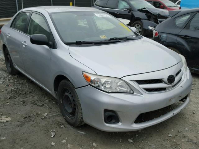 JTDBU4EE6BJ099705 - 2011 TOYOTA COROLLA BA SILVER photo 1