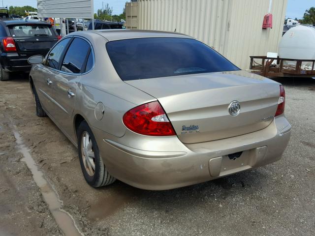 2G4WD532851218543 - 2005 BUICK LACROSSE C SILVER photo 3