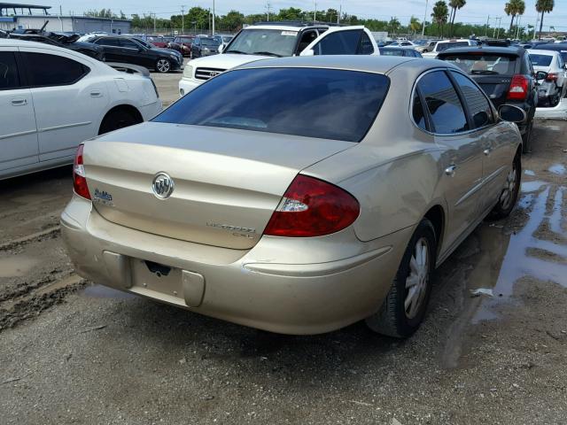 2G4WD532851218543 - 2005 BUICK LACROSSE C SILVER photo 4