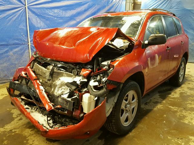 2T3BF4DV4CW268053 - 2012 TOYOTA RAV4 RED photo 2