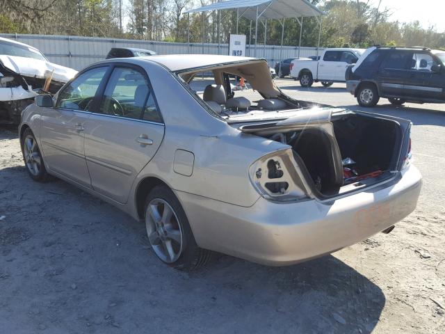 4T1BA32K65U071544 - 2005 TOYOTA CAMRY SE TAN photo 3