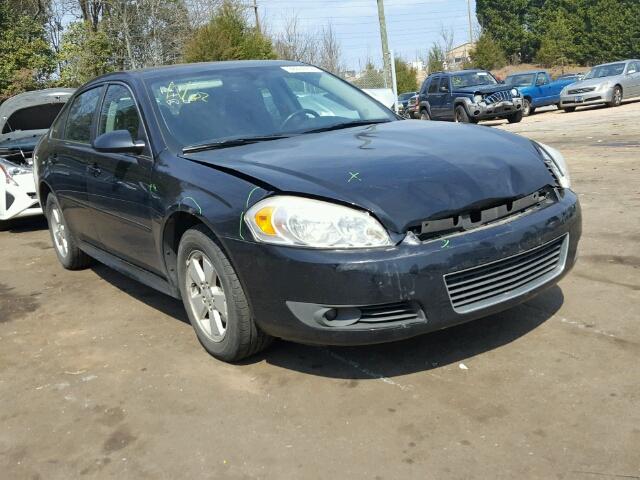 2G1WG5EK7B1135778 - 2011 CHEVROLET IMPALA LT BLACK photo 1