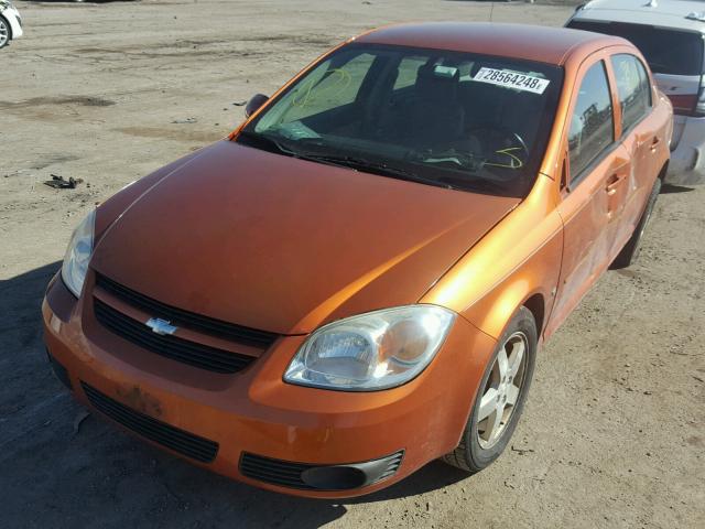 1G1AL58F467686618 - 2006 CHEVROLET COBALT LT ORANGE photo 2