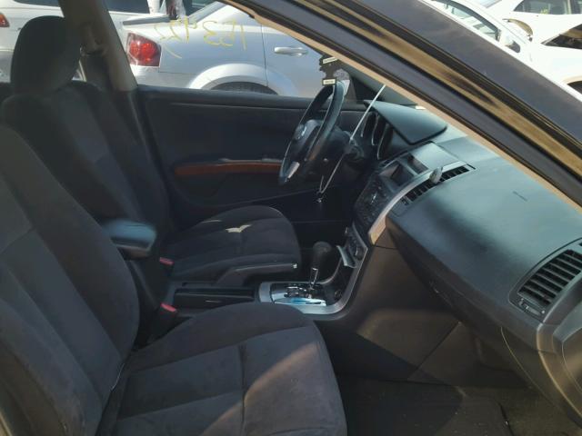 1N4BA41E18C827321 - 2008 NISSAN MAXIMA SE BLACK photo 5