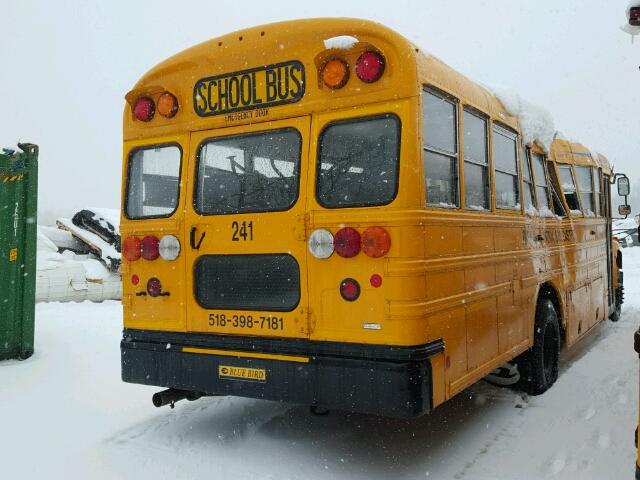 1BAKCCEA9JF341358 - 2018 BLUE BIRD SCHOOL BUS YELLOW photo 4