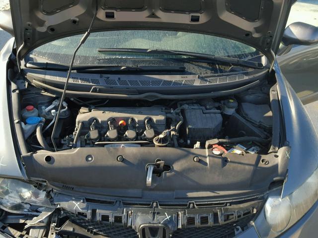 19XFA1F88AE083969 - 2010 HONDA CIVIC EX ნაცრისფერი ფოტო 7