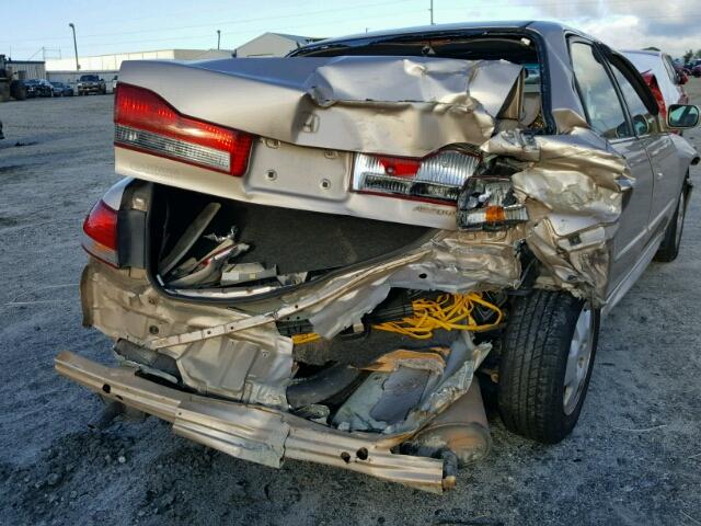 1HGCG16511A000295 - 2001 HONDA ACCORD EX TAN photo 9