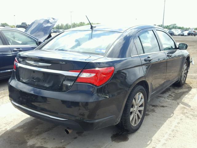 1C3CCBBB9DN571286 - 2013 CHRYSLER 200 TOURIN BLACK photo 4