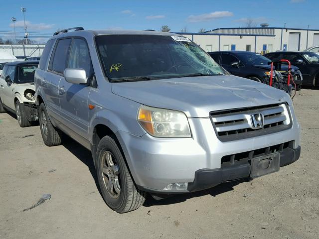 5FNYF18426B003572 - 2006 HONDA PILOT EX SILVER photo 1