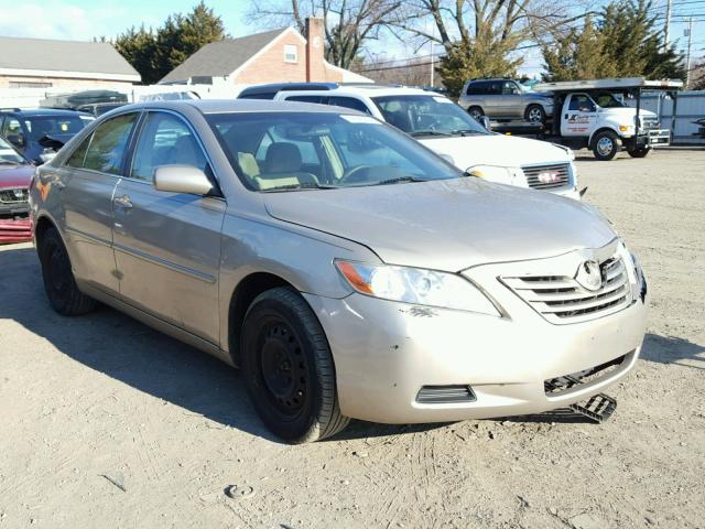 4T1BK46KX7U053211 - 2007 TOYOTA CAMRY NEW GOLD photo 1