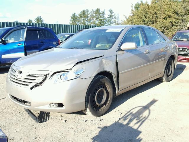 4T1BK46KX7U053211 - 2007 TOYOTA CAMRY NEW GOLD photo 2