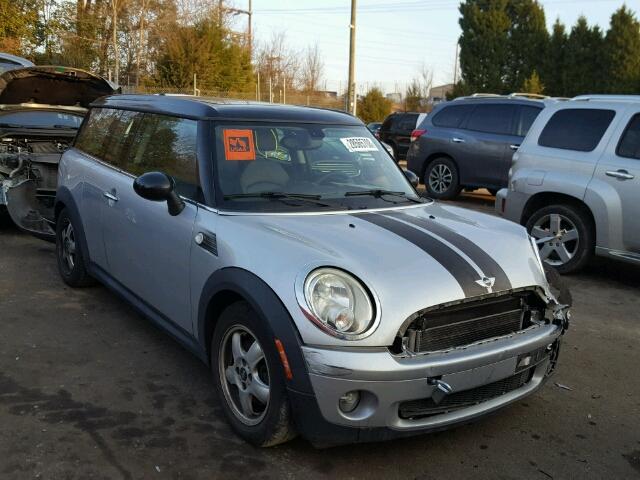 WMWML33509TN68923 - 2009 MINI COOPER CLU SILVER photo 1