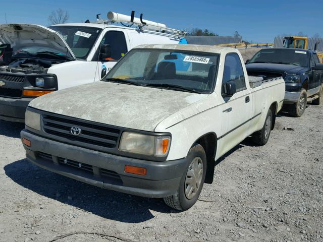 JT4JM11D5T0012360 - 1996 TOYOTA T100 WHITE photo 2