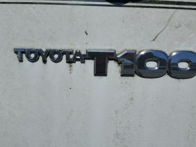 JT4JM11D5T0012360 - 1996 TOYOTA T100 WHITE photo 9