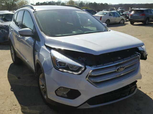 1FMCU0HD4JUB67153 - 2018 FORD ESCAPE SEL WHITE photo 1