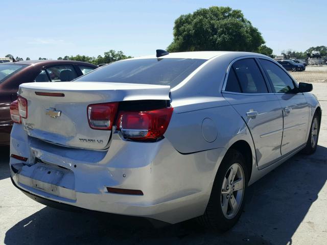 1G11B5SL0FF235337 - 2015 CHEVROLET MALIBU LS ვერცხლისფერი ფოტო 4