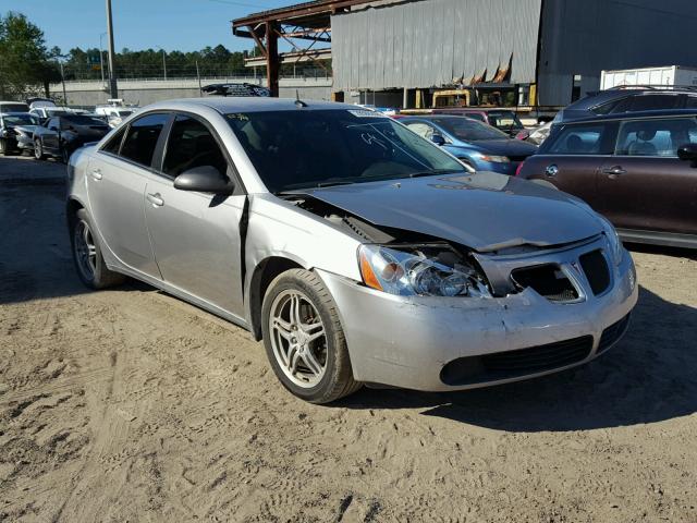 1G2ZG57B684263562 - 2008 PONTIAC G6 BASE SILVER photo 1