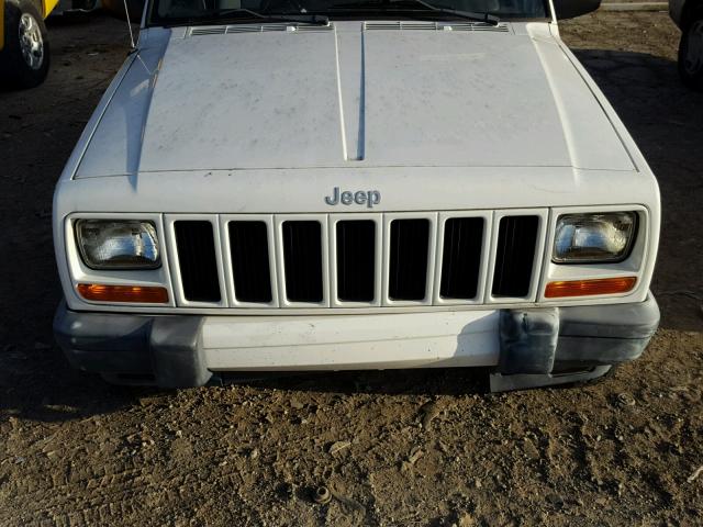 1J4FF48S41L513171 - 2001 JEEP CHEROKEE S WHITE photo 7