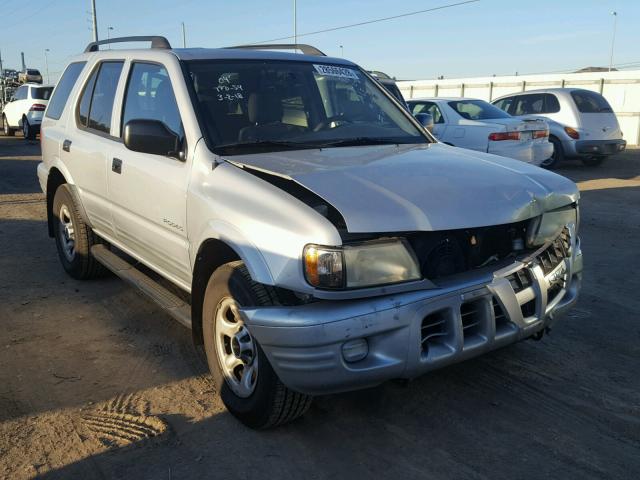 4S2CK58W334303904 - 2003 ISUZU RODEO S SILVER photo 1