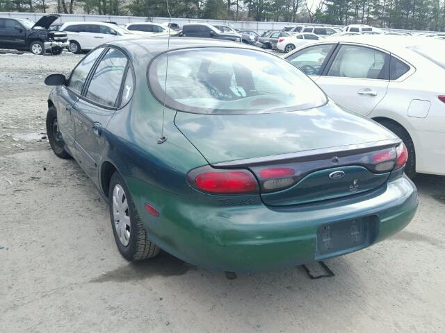 1FAFP52U2XA235397 - 1999 FORD TAURUS LX GREEN photo 3