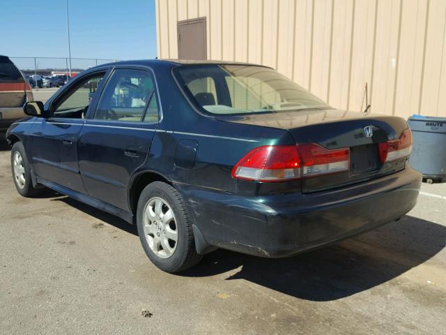 JHMCG56631C002180 - 2001 HONDA ACCORD EX GREEN photo 3