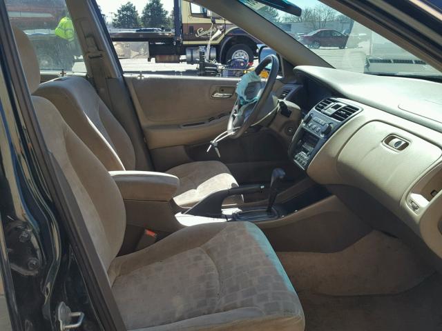 JHMCG56631C002180 - 2001 HONDA ACCORD EX GREEN photo 5